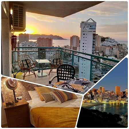Traveler'S Beach Apartment With Sea View, Free Coffee & Parking Benidorm Esterno foto